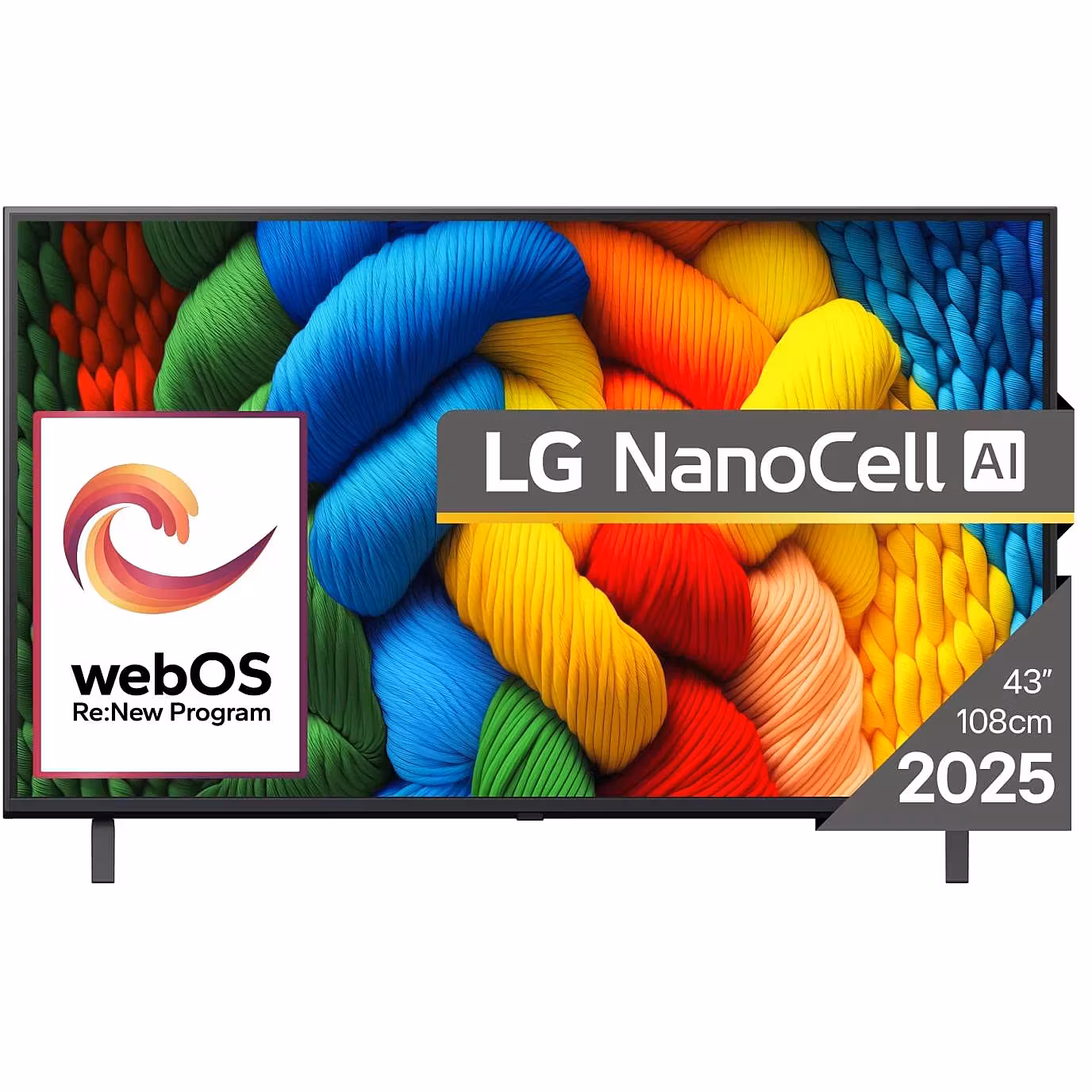 LG 43NANO80A3B 43 Inch NanoCell AI 4K Smart TV 2025 1 LG 43NANO80A3B 43 Inch NanoCell AI 4K Smart TV 2025