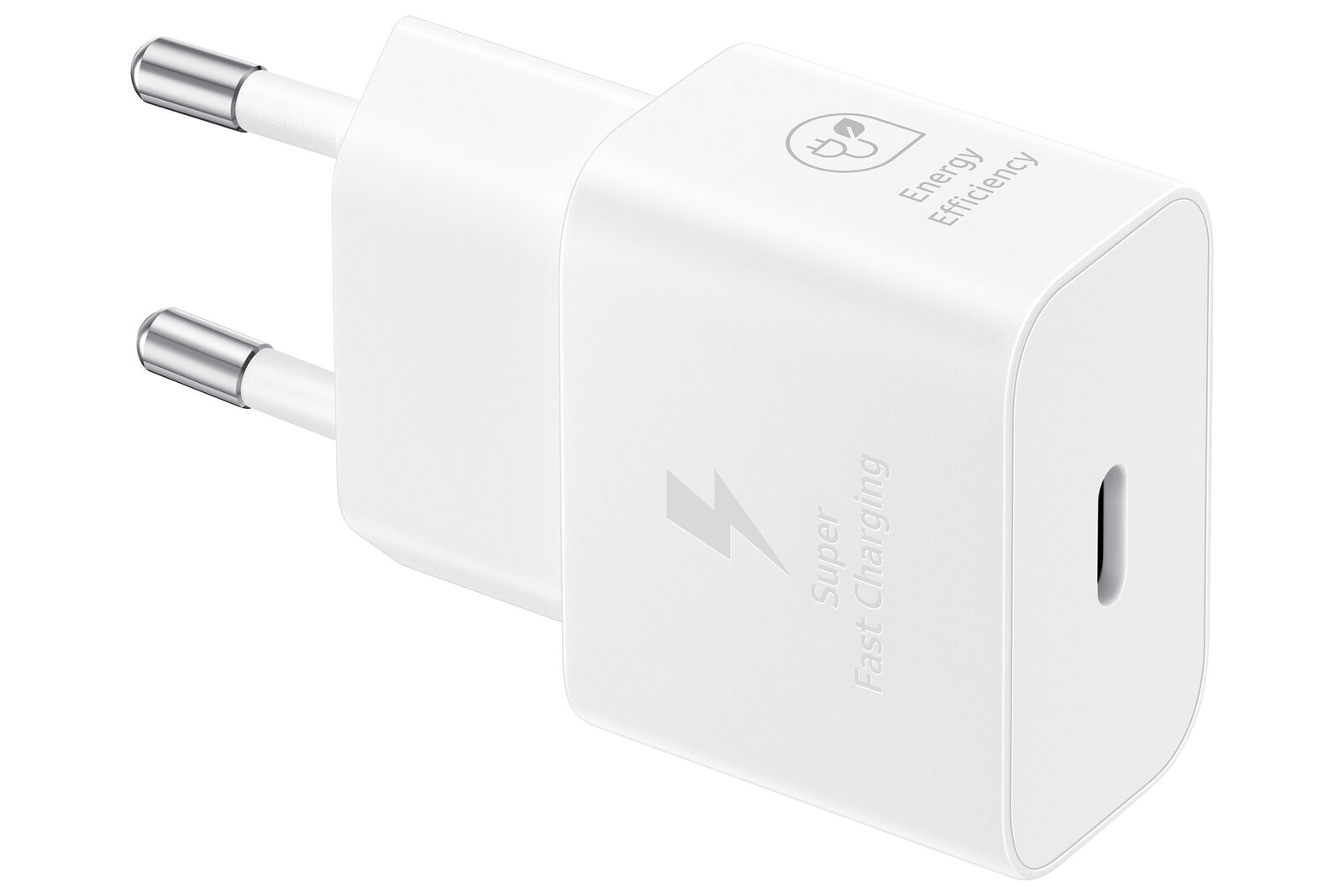 SAMSUNG POWER WALL CHARGER 25W USB-C WHITE + CABLE USB-C TO USB-C WHITE EP-T2510XWEGEU 3 8806094911985