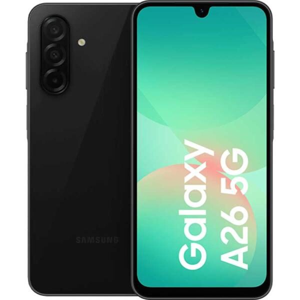 SAMSUNG A26 SM-A266B 6+128GB DS 5G BLACK OEM SM-A266BZKBEUE 3 8806097072812