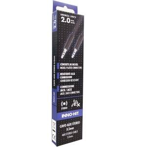 Inno-Hit Cavo Stereo Aux 3.5mm M/M 2m Nero 3 ACCTVINH0010
