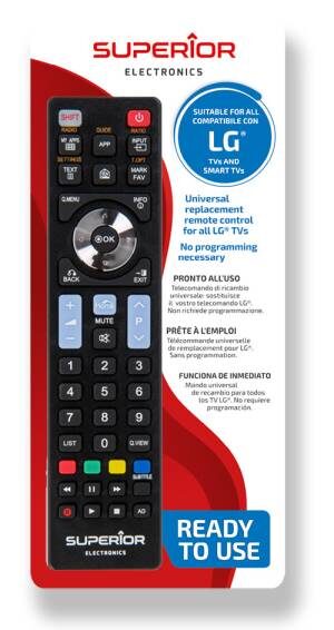 Superior Telecomando Universale LG funzioni Smart TV SH 3 ACCTVSUE0011
