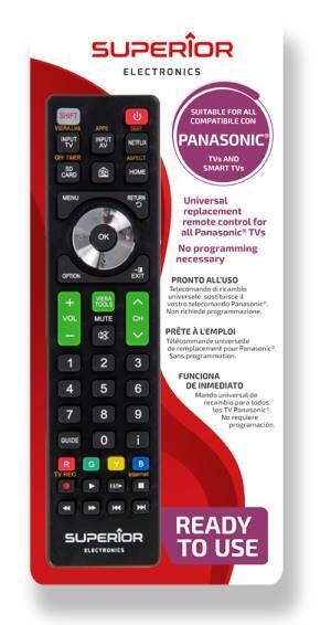 Superior Telecomando Universale Panasonic funzioni Smart TV SH 3 ACCTVSUE0023