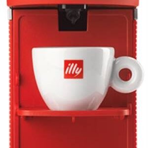 Illy Macchina da Caffe a Cialde 44mm Easy Rossa