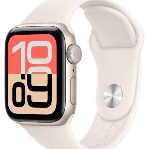 Apple Watch SE 3 40mm AC/Starlight SB/Starlight M/L ITA MEH54QL/A