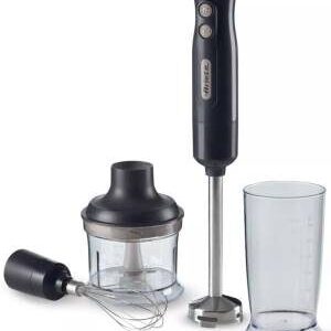 Ariete Frullatore ad Immersione 601 + Tritatutto Dark Grey 700w