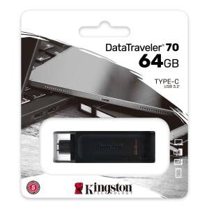 Kingston Pendrive USB-C 3.2 64GB DT70/64GB 3 PENPCKIN0033