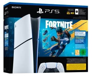 PS5 Console 825GB Digital Ed White + Fortnite Flowering Chaos ITA 3 PS5COSON0097