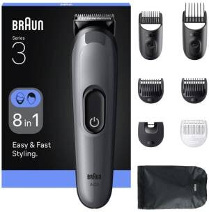Braun Regolabarba e Capelli AIO3540 8 in 1 3 RASCPBRU0019