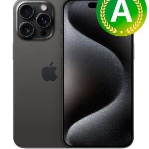 Apple iPhone 15 Pro Max 256GB 6.7" Black Tit. Ricondizionato Grado-A