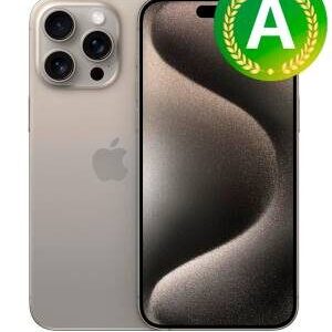 Apple iPhone 15 Pro Max 256GB 6.7" Nat. Tit. Ricondizionato Grado-A